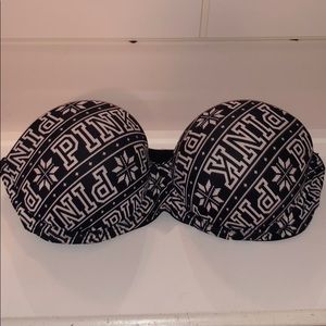 VS Pink Strapless Bra